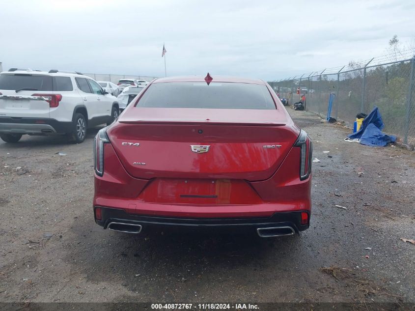 2022 Cadillac Ct4 Sport VIN: 1G6DG5RK2N0114509 Lot: 40872767