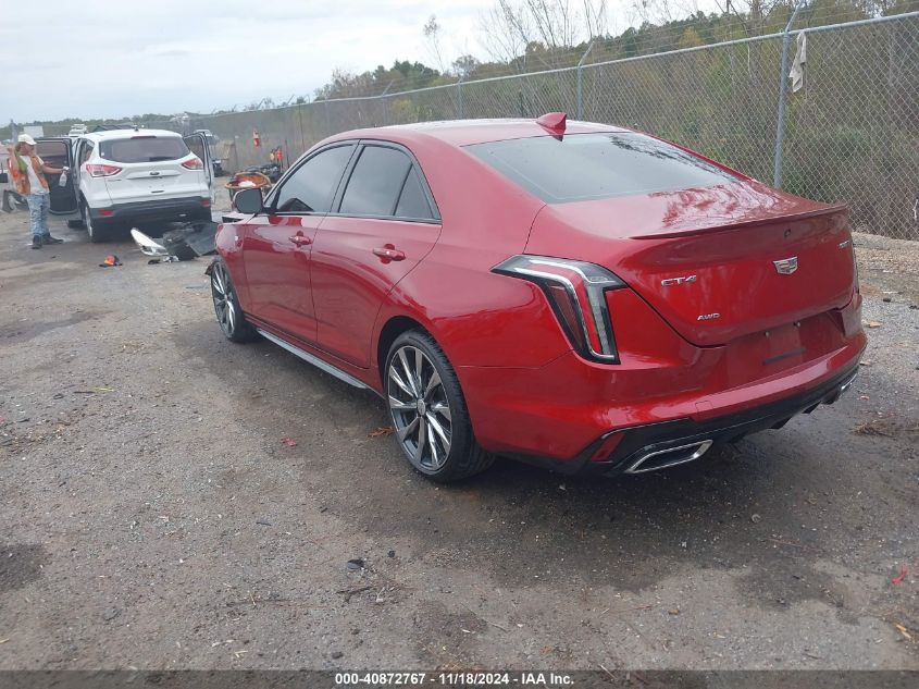 2022 Cadillac Ct4 Sport VIN: 1G6DG5RK2N0114509 Lot: 40872767