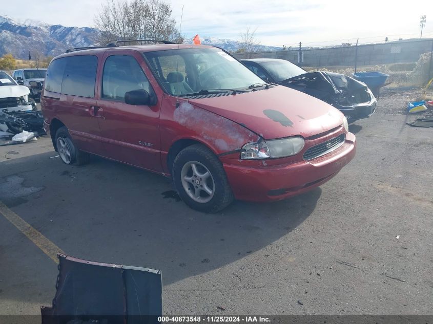 1999 Nissan Quest Gle/Gxe/Se VIN: 4N2XN11T3XD837646 Lot: 40873548