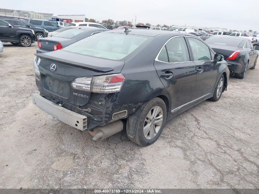 2010 Lexus Hs 250H VIN: JTHBB1BA7A2017056 Lot: 40873759