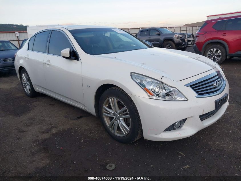 2015 Infiniti Q40 VIN: JN1CV6AP4FM500230 Lot: 40874038