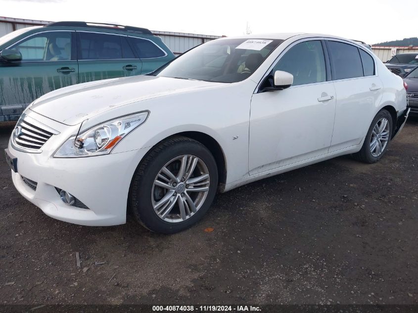 2015 Infiniti Q40 VIN: JN1CV6AP4FM500230 Lot: 40874038