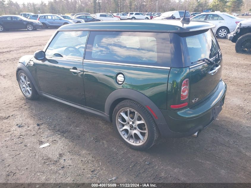 2012 Mini Cooper S Clubman VIN: WMWZG3C52CTY31706 Lot: 40875509