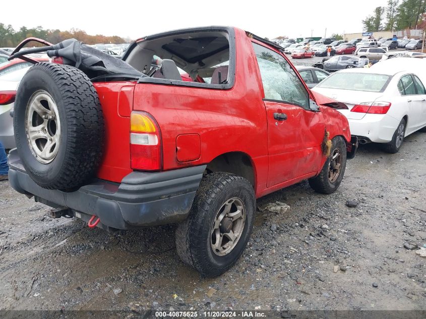 1999 Chevrolet Tracker VIN: 2CNBE18C9X6903341 Lot: 40875525