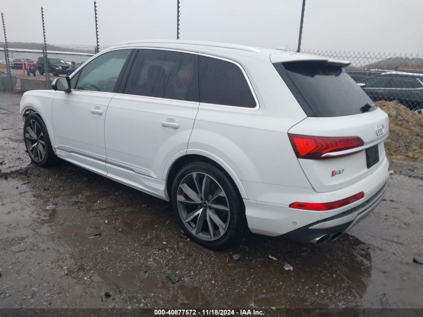 2022 Audi Sq7 Prestige Tfsi Quattro Tiptronic VIN: WA1VWBF77ND007090 Lot: 40877572