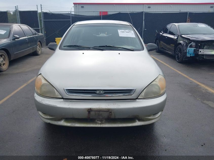 2001 Kia Rio VIN: KNADC123516065573 Lot: 40878077