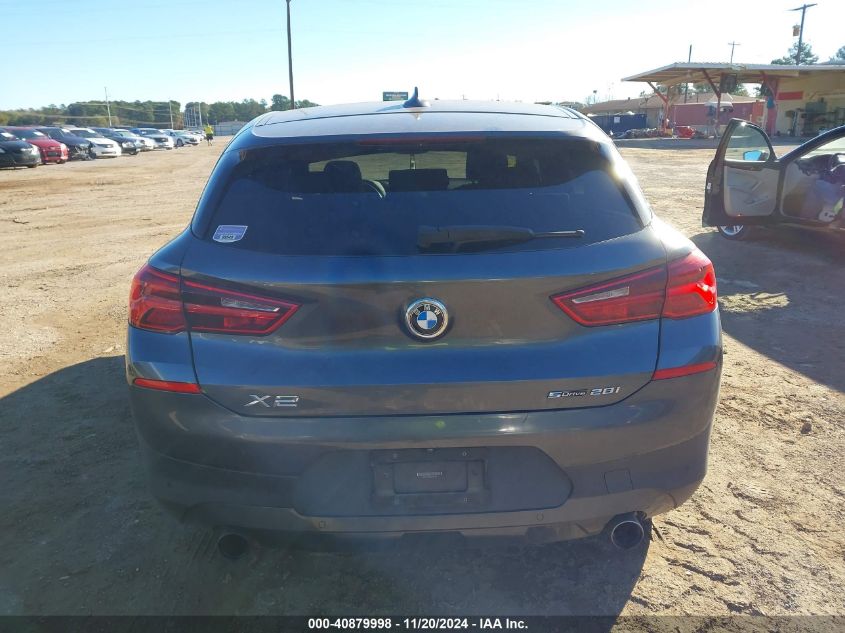 2018 BMW X2 Sdrive28I VIN: WBXYJ3C34JEJ84700 Lot: 40879998