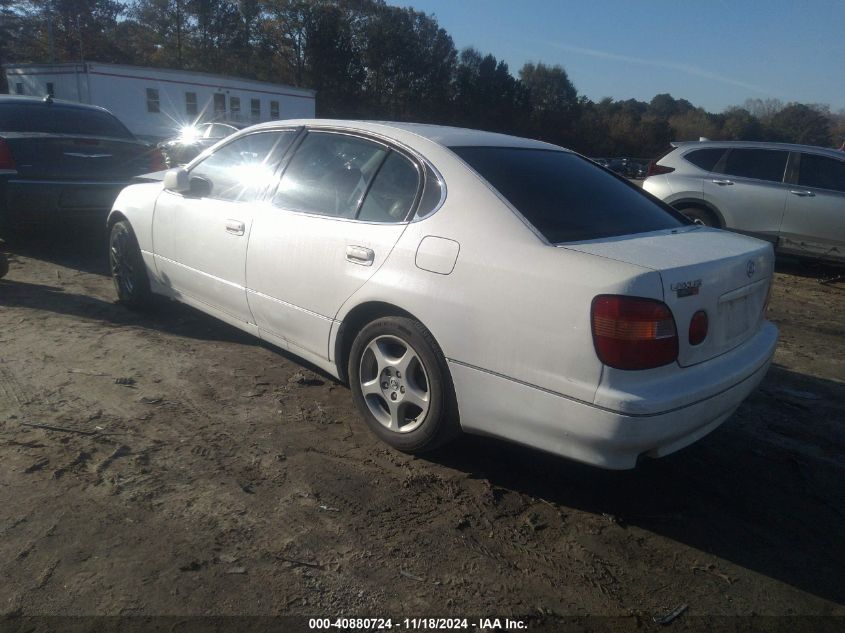 2000 Lexus Gs 300 VIN: JT8BD68S4Y0090446 Lot: 40880724