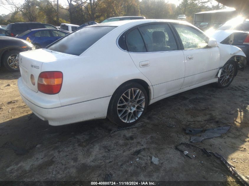 2000 Lexus Gs 300 VIN: JT8BD68S4Y0090446 Lot: 40880724