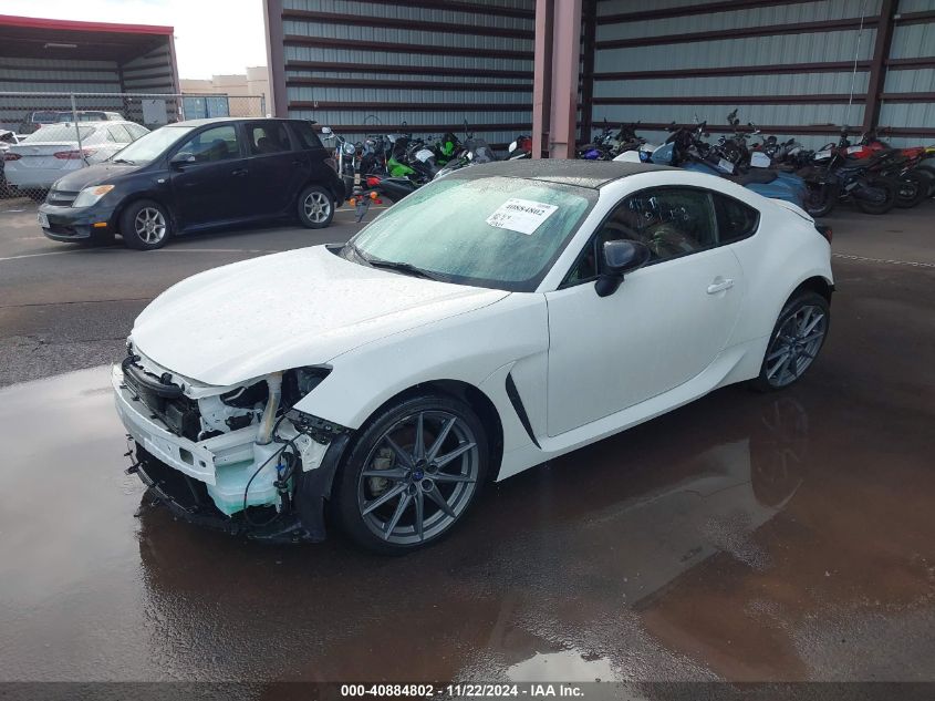 2022 Subaru Brz Limited VIN: JF1ZDBE1XN9702117 Lot: 40884802