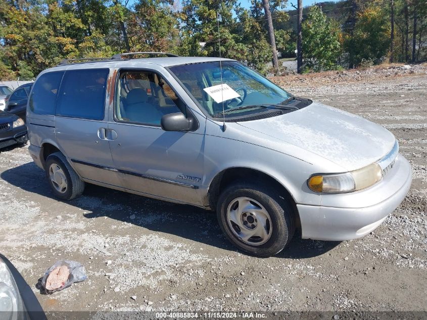 1996 Nissan Quest Xe/Gxe VIN: 4N2DN11W9TD800592 Lot: 40885834