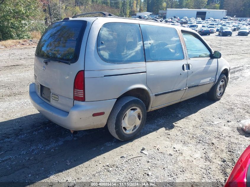 1996 Nissan Quest Xe/Gxe VIN: 4N2DN11W9TD800592 Lot: 40885834