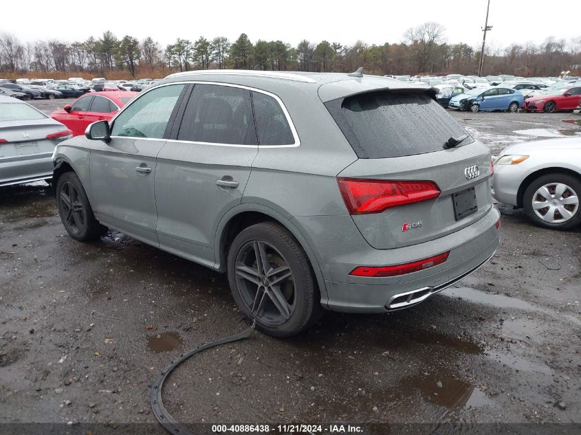 2019 Audi Sq5 3.0T Premium VIN: WA1B4AFY0K2138249 Lot: 40886438