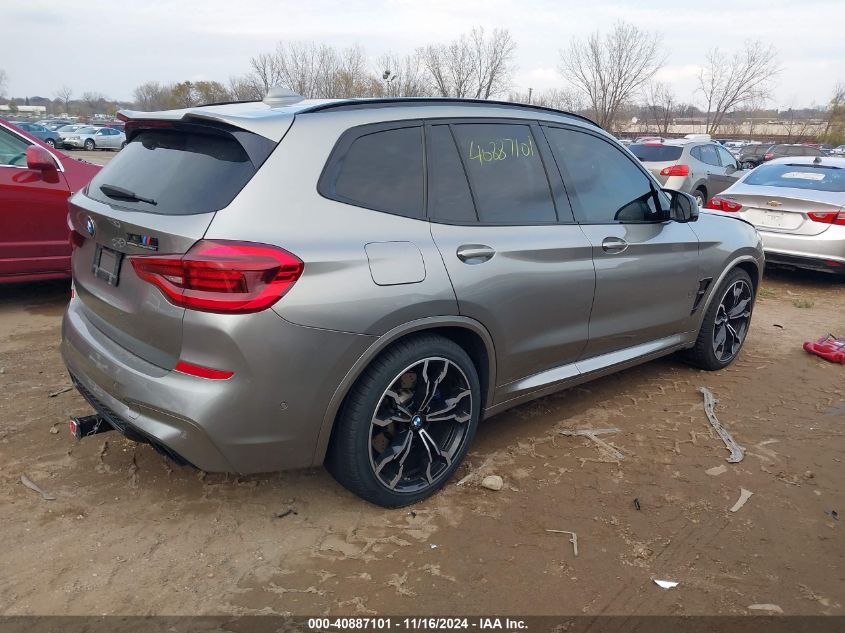 2020 BMW X3 M Competition VIN: 5YMTS0C00LLT10226 Lot: 40887101