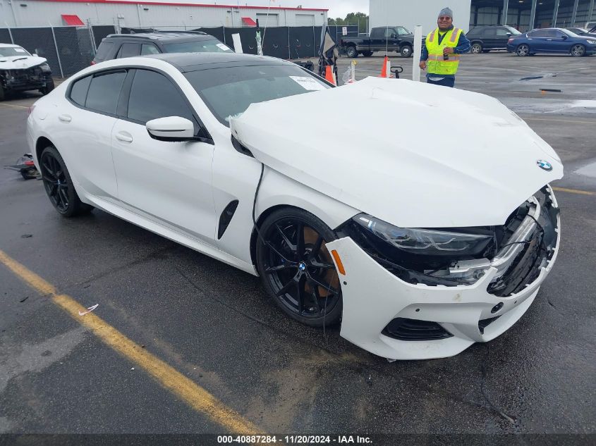 2023 BMW 840 Gran Coupe I xDrive VIN: WBAGV4C08PCL80214 Lot: 40887284