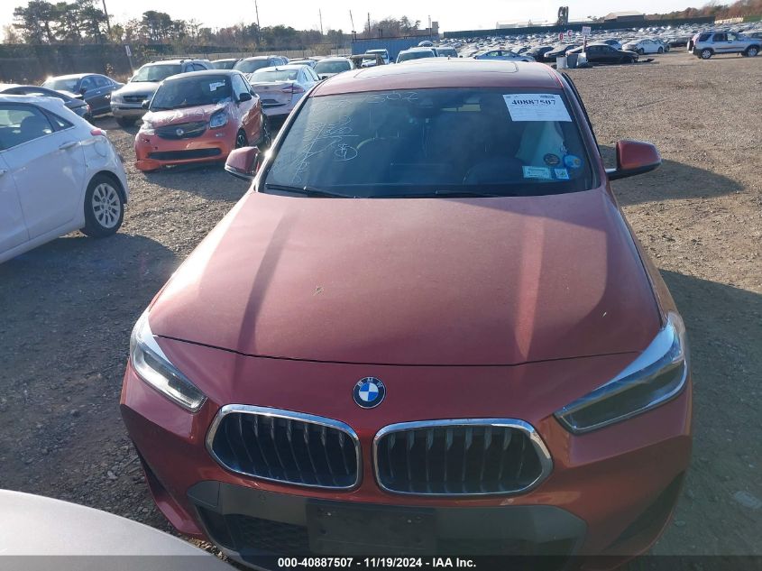 2022 BMW X2 xDrive28I VIN: WBXYJ1C06N5U55109 Lot: 40887507