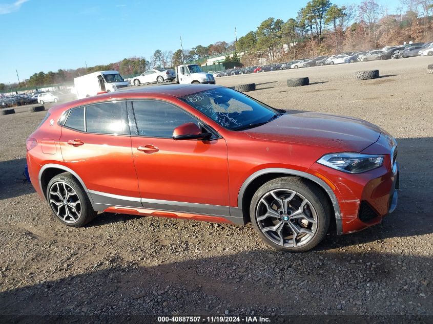 2022 BMW X2 xDrive28I VIN: WBXYJ1C06N5U55109 Lot: 40887507