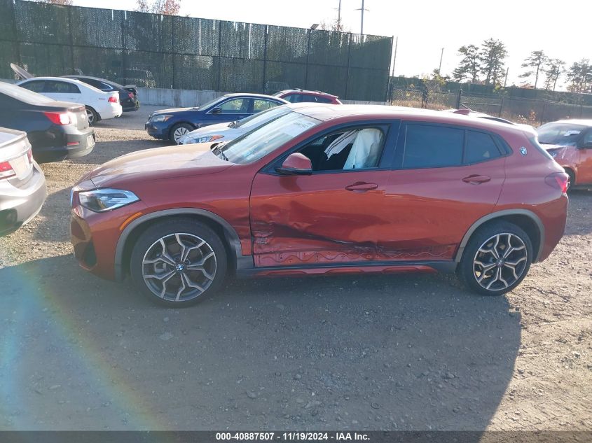 2022 BMW X2 xDrive28I VIN: WBXYJ1C06N5U55109 Lot: 40887507