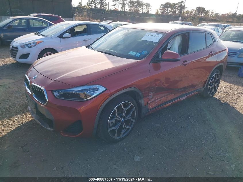 2022 BMW X2 xDrive28I VIN: WBXYJ1C06N5U55109 Lot: 40887507