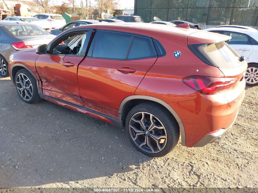 2022 BMW X2 xDrive28I VIN: WBXYJ1C06N5U55109 Lot: 40887507