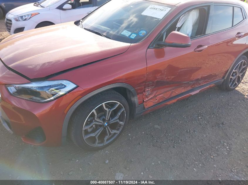 2022 BMW X2 xDrive28I VIN: WBXYJ1C06N5U55109 Lot: 40887507