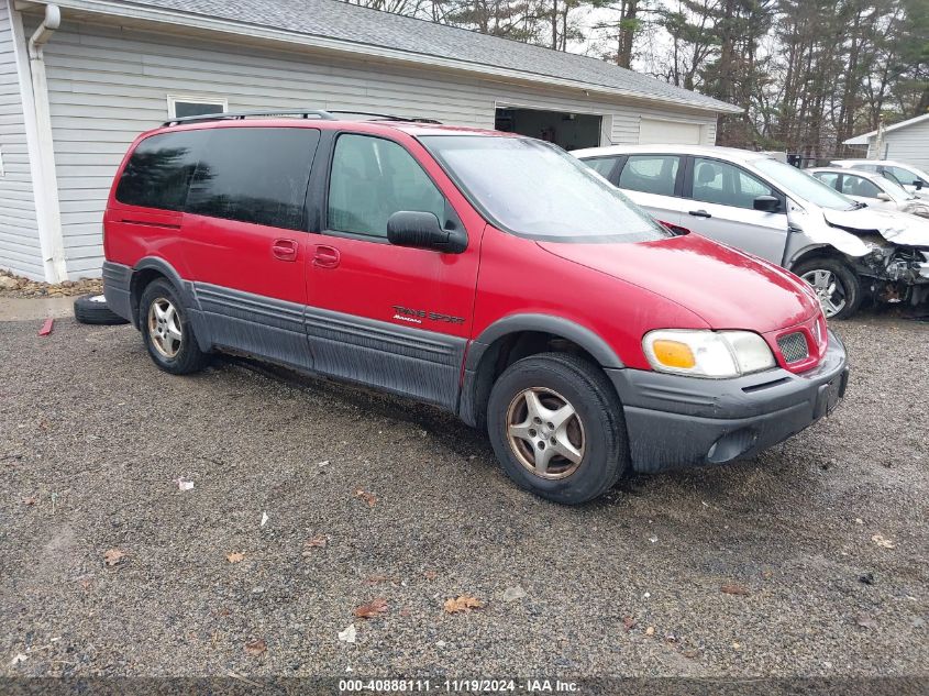 1998 Pontiac Trans Sport VIN: 1GMDX03E0WD162972 Lot: 40888111