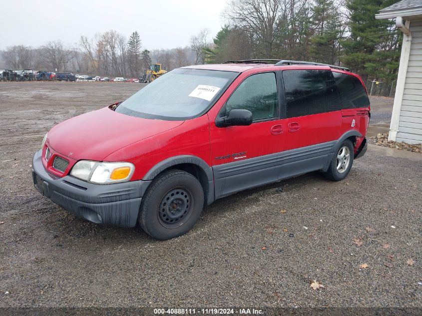 1998 Pontiac Trans Sport VIN: 1GMDX03E0WD162972 Lot: 40888111