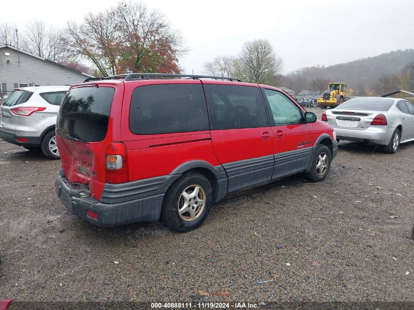 1998 Pontiac Trans Sport VIN: 1GMDX03E0WD162972 Lot: 40888111