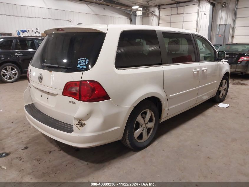 2010 Volkswagen Routan Sel VIN: 2V4RW5DX4AR360590 Lot: 40889236