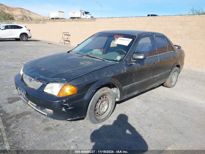 2000 Mazda Protege Dx/Lx VIN: JM1BJ222XY0286239 Lot: 40889237