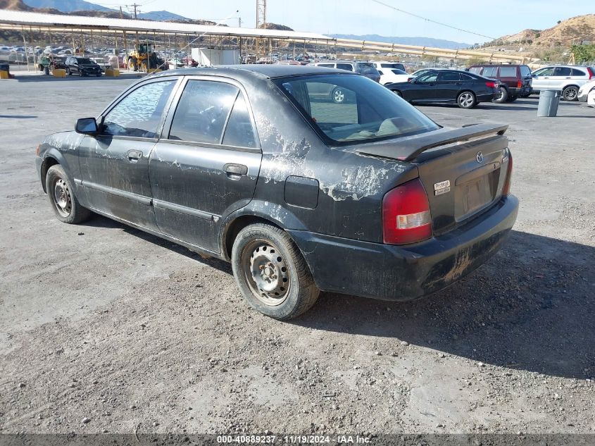 2000 Mazda Protege Dx/Lx VIN: JM1BJ222XY0286239 Lot: 40889237