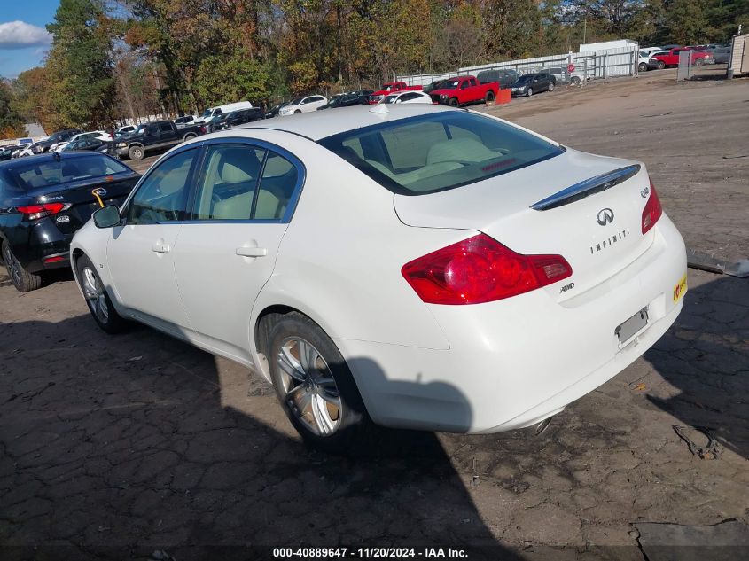 2015 Infiniti Q40 VIN: JN1CV6AR4FM650503 Lot: 40889647