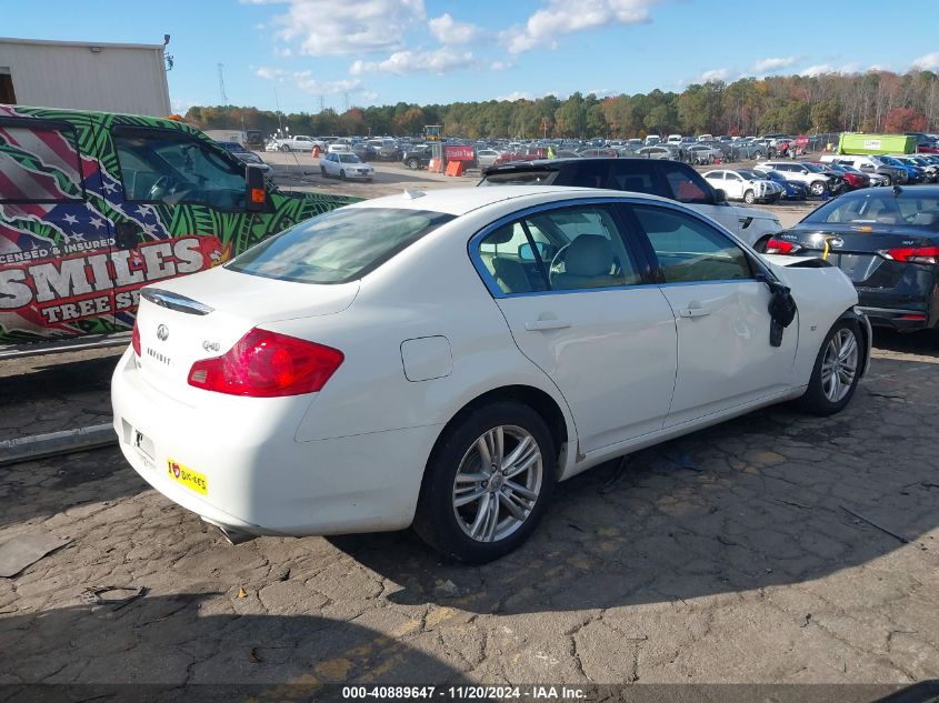 2015 Infiniti Q40 VIN: JN1CV6AR4FM650503 Lot: 40889647