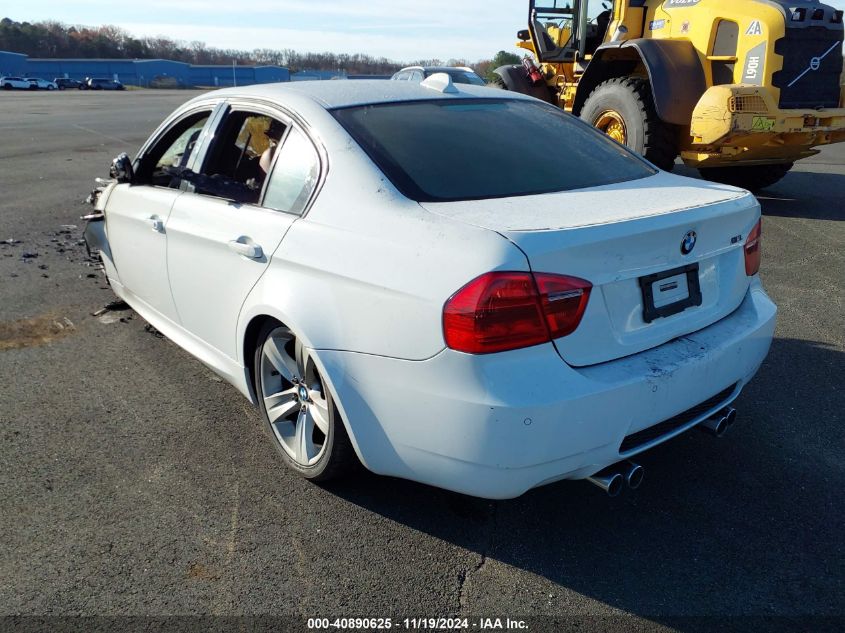 2008 BMW M3 VIN: WBSVA93578E216028 Lot: 40890625