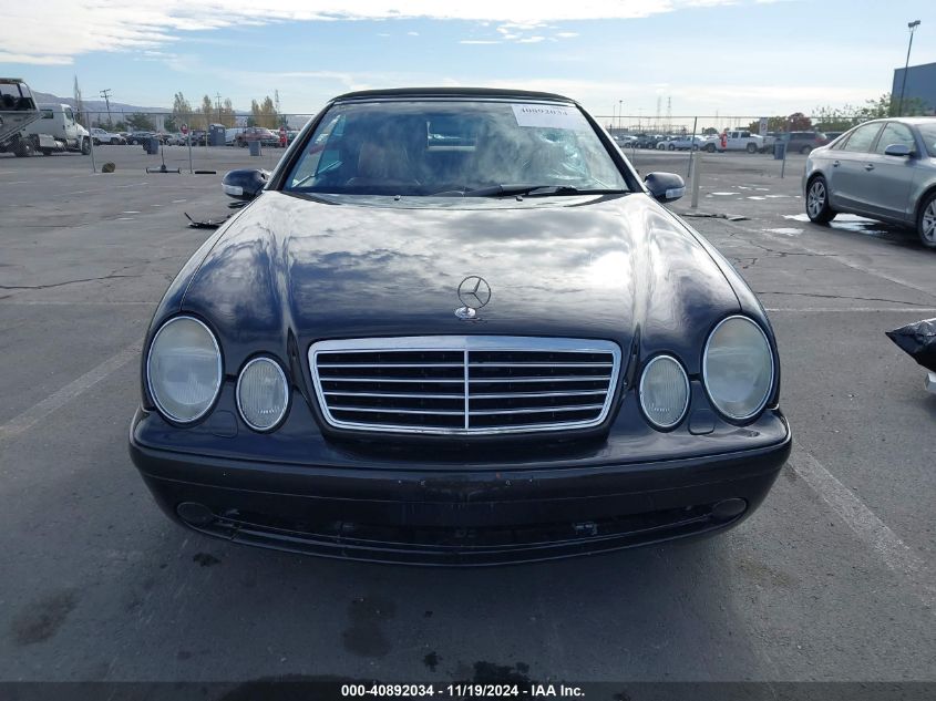 2001 Mercedes-Benz Clk 430 VIN: WDBLK70G31T077702 Lot: 40892034