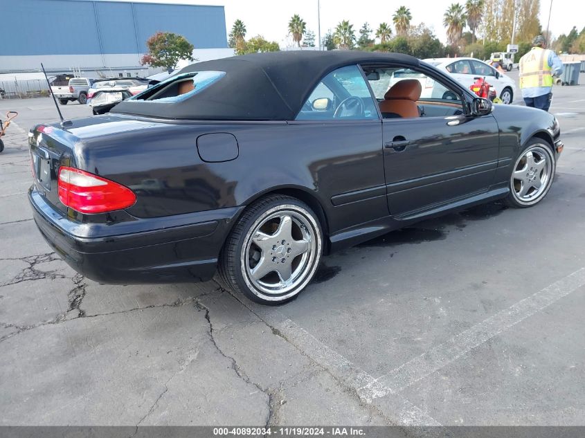 2001 Mercedes-Benz Clk 430 VIN: WDBLK70G31T077702 Lot: 40892034