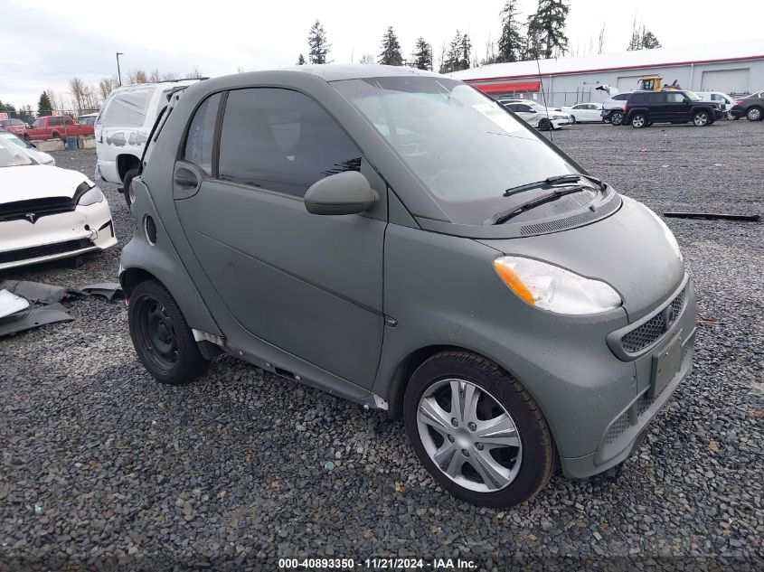 2013 Smart Fortwo Passion/Pure VIN: WMEEJ3BA1DK683638 Lot: 40893350