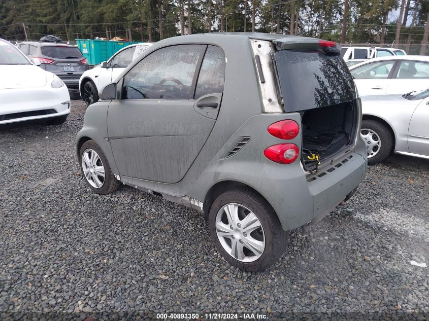 2013 Smart Fortwo Passion/Pure VIN: WMEEJ3BA1DK683638 Lot: 40893350