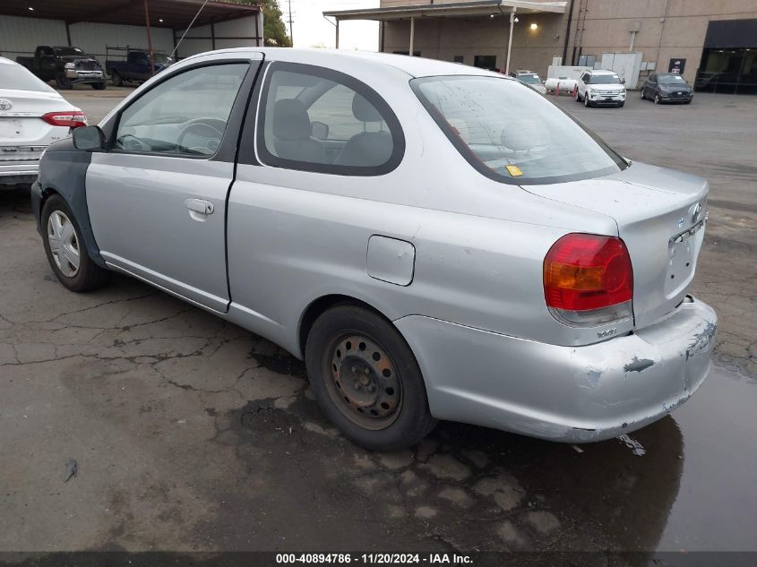 2003 Toyota Echo VIN: JTDAT123830260482 Lot: 40894786