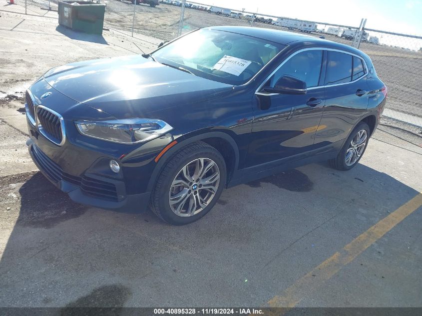 2020 BMW X2 Sdrive28I VIN: WBXYH9C02L5P09275 Lot: 40895328