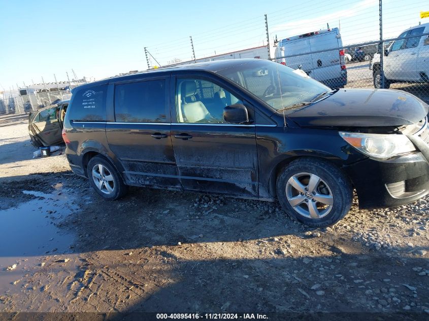 2010 Volkswagen Routan Sel VIN: 2V4RW5DX6AR406999 Lot: 40895416