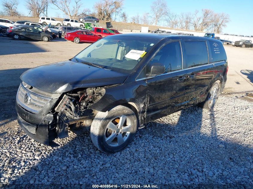 2010 Volkswagen Routan Sel VIN: 2V4RW5DX6AR406999 Lot: 40895416