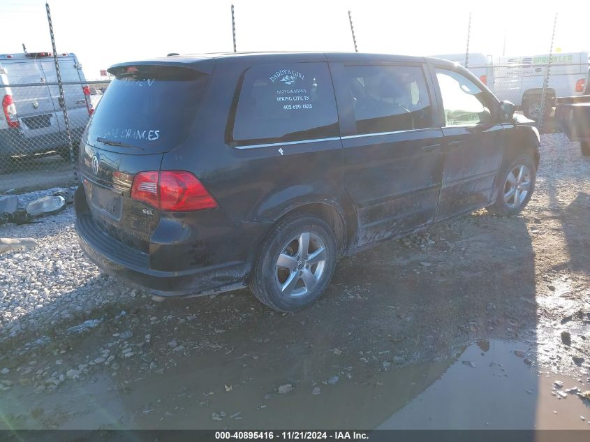 2010 Volkswagen Routan Sel VIN: 2V4RW5DX6AR406999 Lot: 40895416