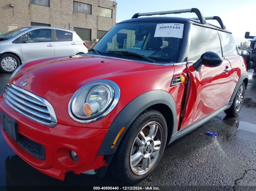 2013 Mini Hardtop Cooper VIN: WMWSU3C56DT684592 Lot: 40895440