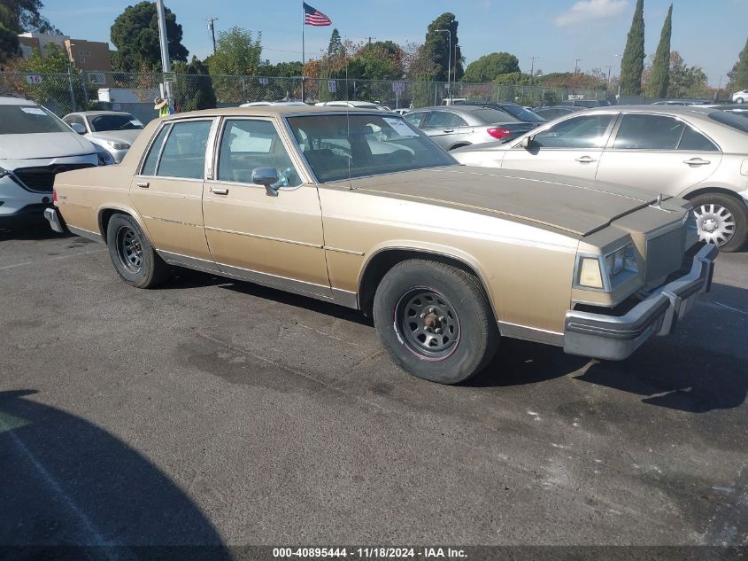 1985 Buick Lesabre Limited VIN: 1G4BP69YXFX427584 Lot: 40895444