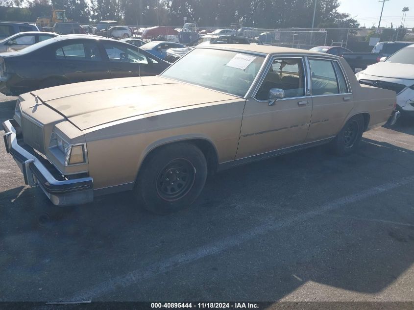 1985 Buick Lesabre Limited VIN: 1G4BP69YXFX427584 Lot: 40895444