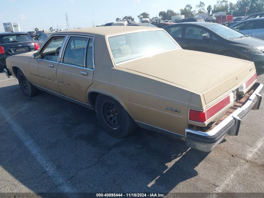 1985 Buick Lesabre Limited VIN: 1G4BP69YXFX427584 Lot: 40895444