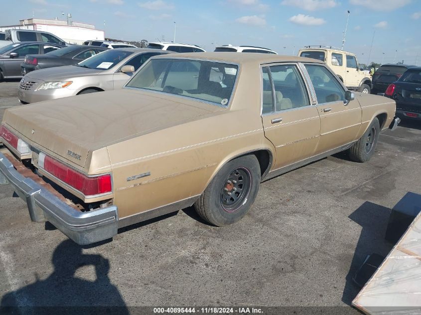 1985 Buick Lesabre Limited VIN: 1G4BP69YXFX427584 Lot: 40895444