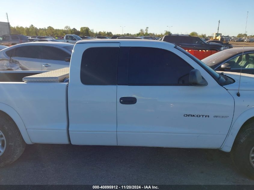 2002 Dodge Dakota Sport VIN: 1B7GL32X22S562118 Lot: 40895912