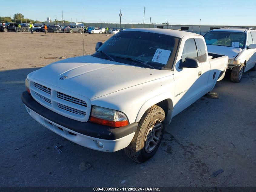 2002 Dodge Dakota Sport VIN: 1B7GL32X22S562118 Lot: 40895912